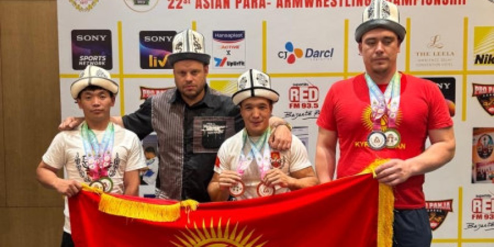 Бишкектик параармрестлер Индияда өткөн Азия чемпионатында ийгилик жаратты
