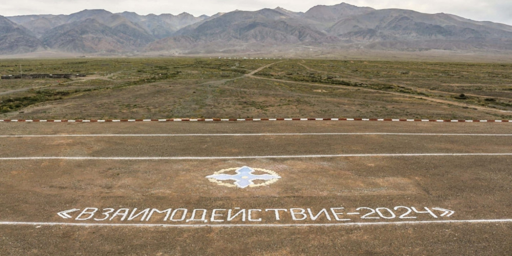 В Кыргызстане в учениях ОДКБ участвуют авиация и морские суда
