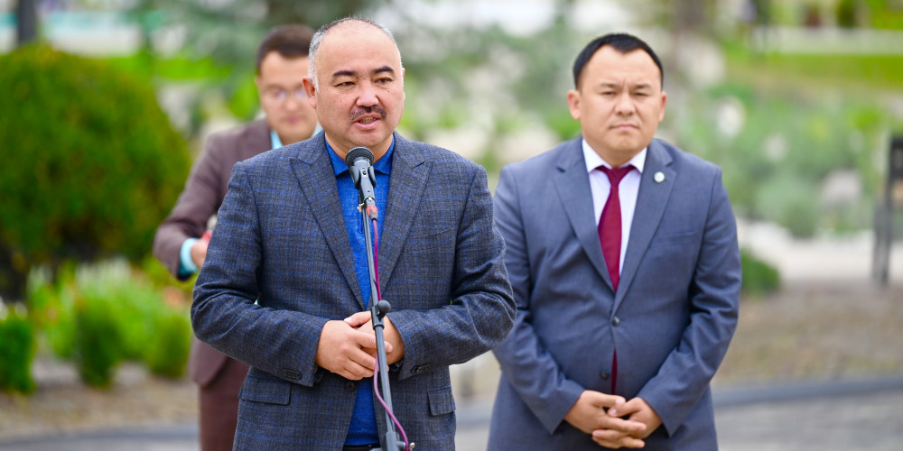 Жогорку Кеңештин төрагасы Токмокко иш сапары менен барды