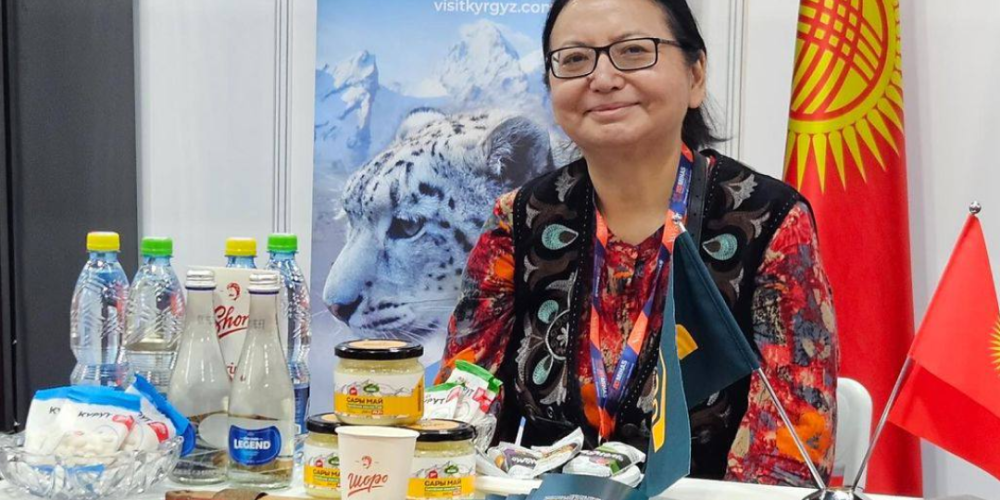 Кыргызстандын улуттук бренддери дүйнөнүн ири аянтчасында көрсөтүлдү