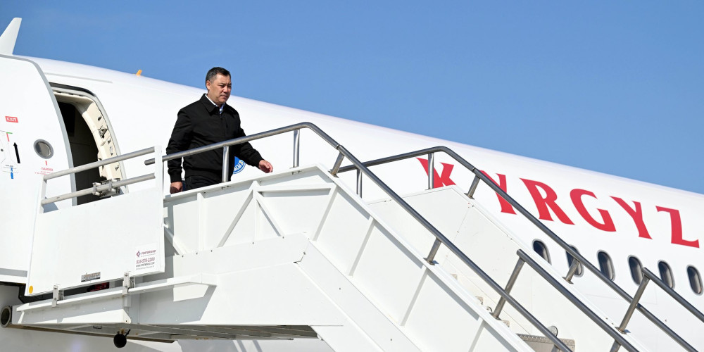Президент Садыр Жапаров иш сапары менен Нью-Йоркко келди