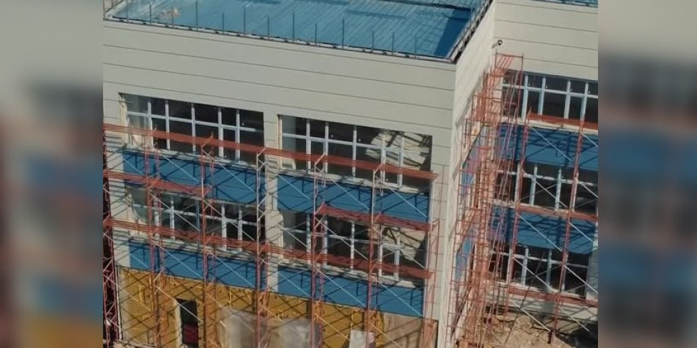 Нарын: Кочкор айылында И.Арабаев мектебине кошумча корпус курулууда