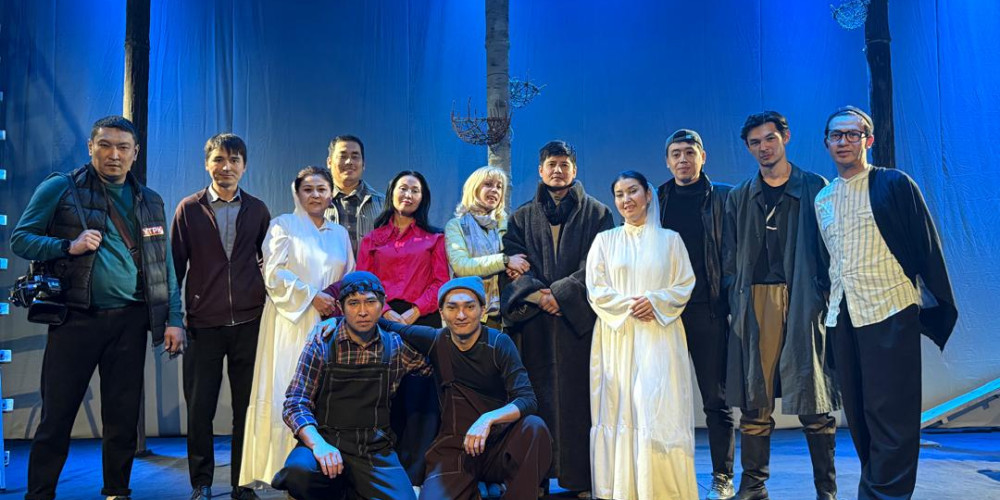 В Чуйском театре состоялась премьера спектакля «Ехай» по пьесе Нины Садур