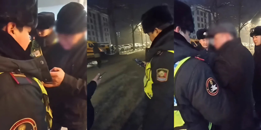 Сотрудники МВД пытались пройти без билетов на концерт: у «Жаштык Арены» произошла потасовка