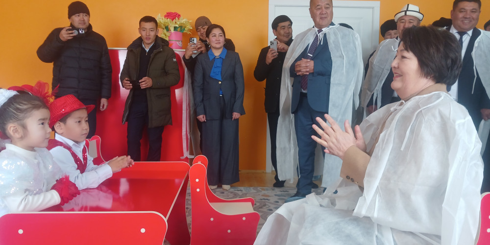 Өзгөн шаарында жаңы бала бакча ачылды 