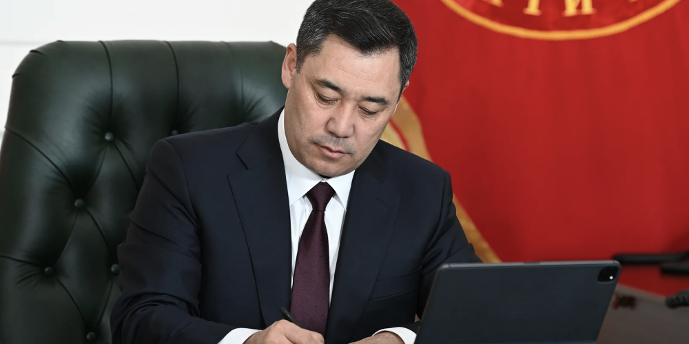 Садыр Жапаров утвердил создание Государственной службы охраны при Президенте КР