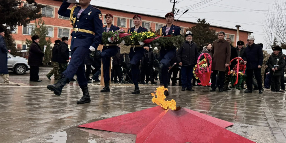 Баткенде Ооган согушунун ардагерлери эскерилди