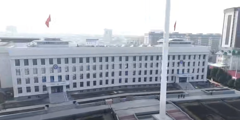 Ош мэриясынын имараты толук оңдоп-түзөөдөн өтүүдө