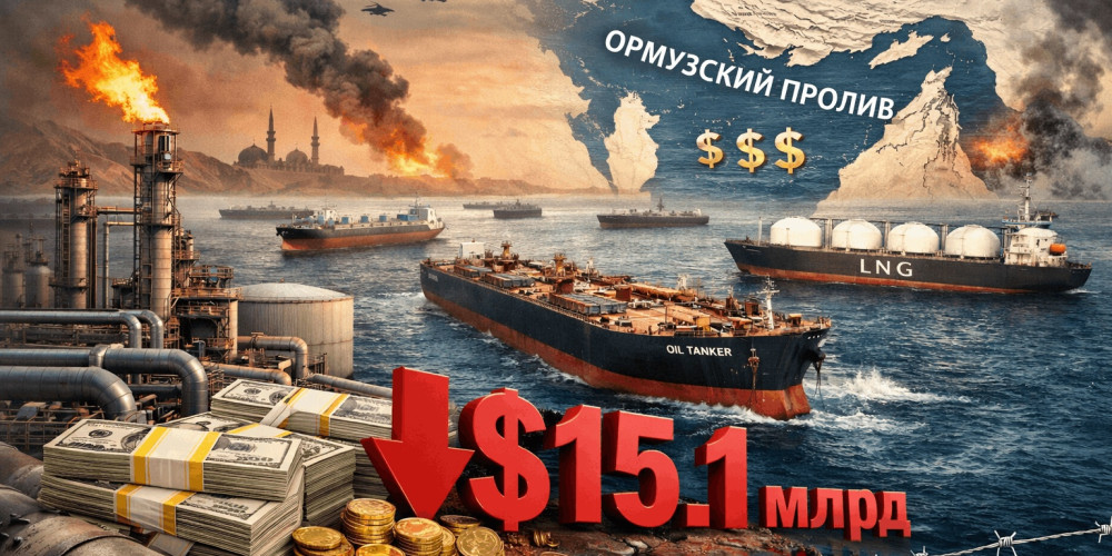 Страны Персидского залива потеряли $15,1 млрд из-за блокировки Ормузского пролива