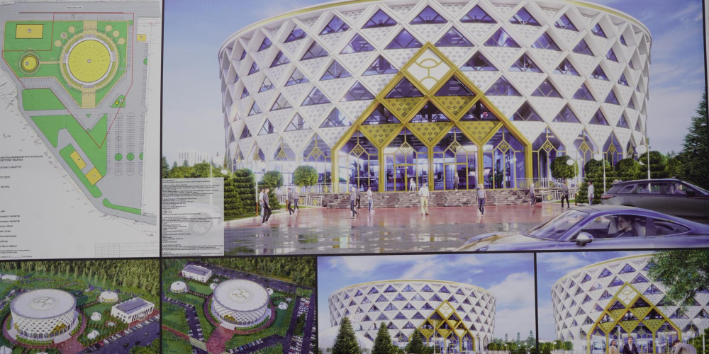 Бишкекте 2 гектар жерге заманбап "Манас" борбору курулууда 