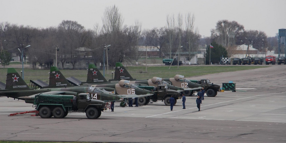 Российский самолет сбросил учебные боеприпасы в Иссык-Кульской области