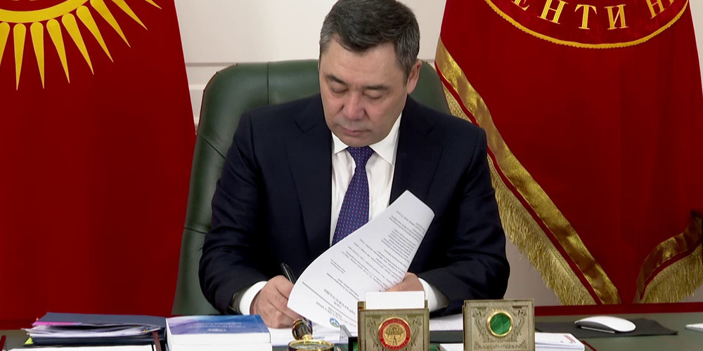 Президент внес в Жогорку Кенеш законопроект о новом порядке проведения референдумов