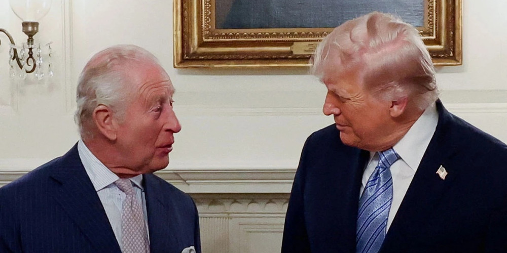 Трамп назвал Карла III «величайшим» и отменил пошлины на виски