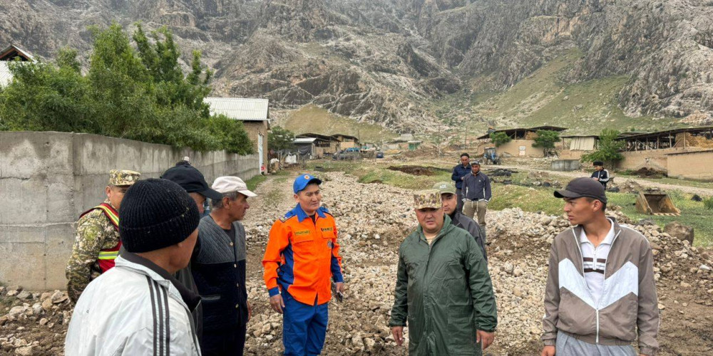 Кырдаал көзөмөлдө. Араван жана Ноокатта селдин кесепеттери жоюлууда