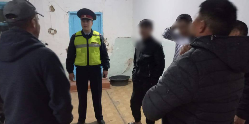 В Ак-Талинском районе проходит профилактический рейд «Подросток-ночь»