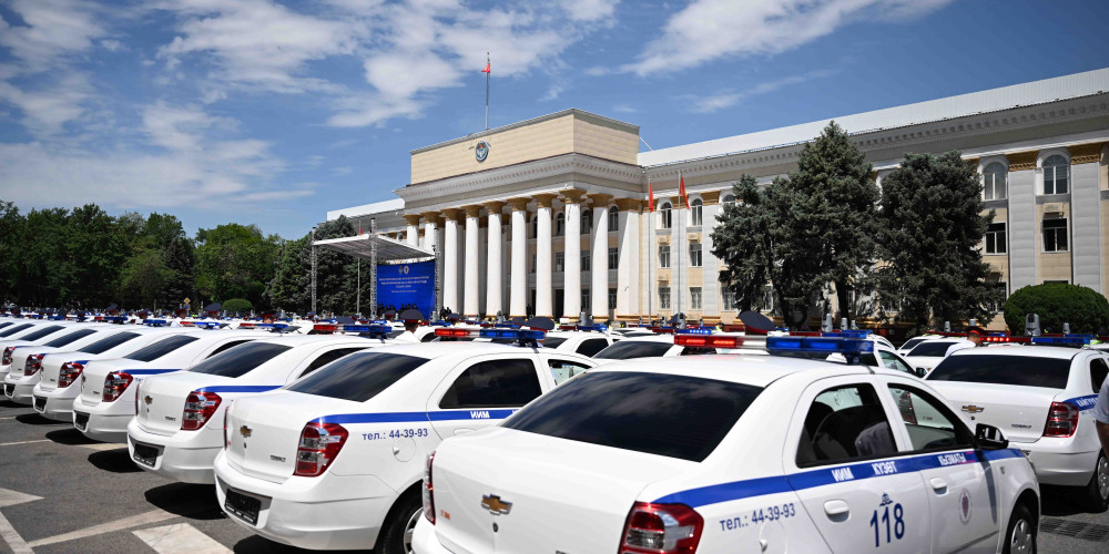 Автопарк МВД пополнился 370 новыми служебными автомобилями