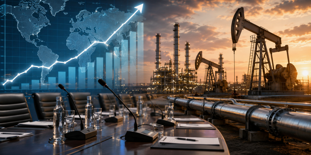 ОПЕК+ увеличит добычу нефти в августе на 188 тысяч баррелей в сутки