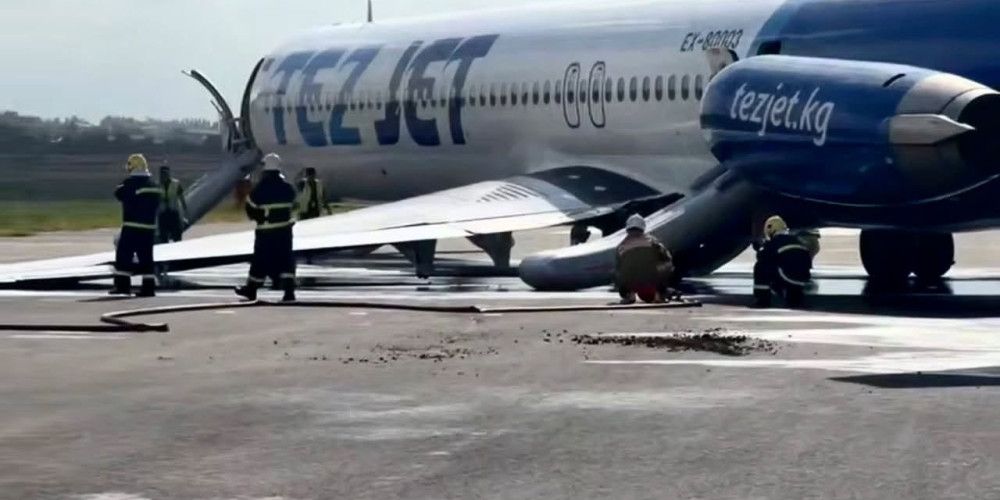 Учак кырсыгынан кийин Tez Jet компаниясынын бардык учактары убактылуу учпай турган болду