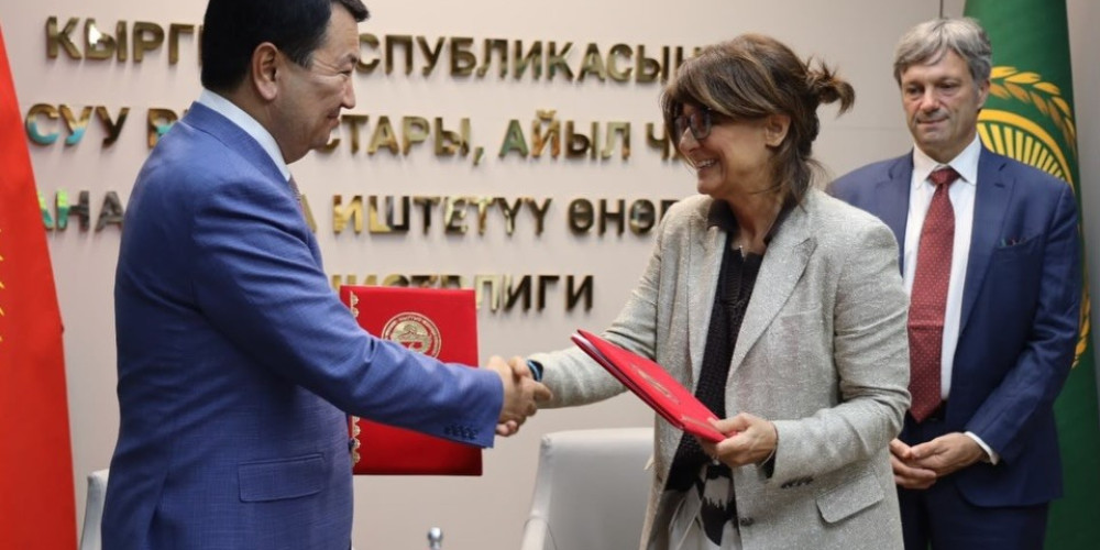 Кыргызстан и Италия договорились развивать производство сельхозтехники