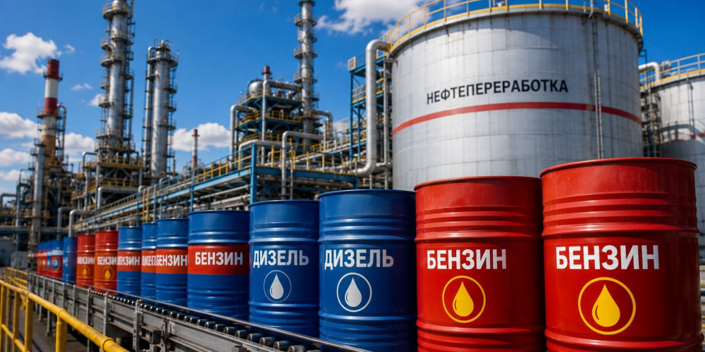 Кыргызстан увеличил производство бензина и дизельного топлива