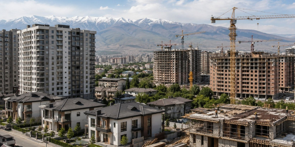 В Кыргызстане за полгода ввели более 7 тыс. домов и квартир