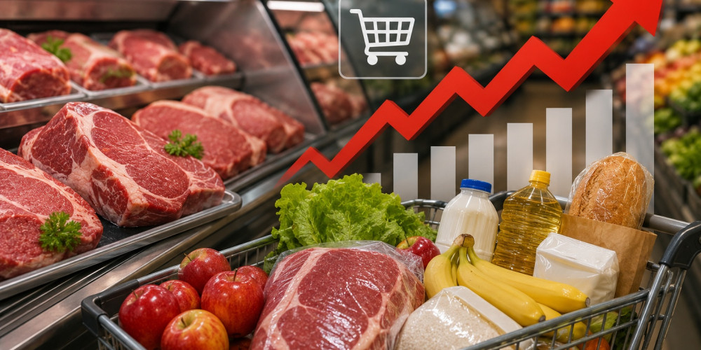 Мясо подорожало на 10,4% и стало главным фактором продовольственной инфляции