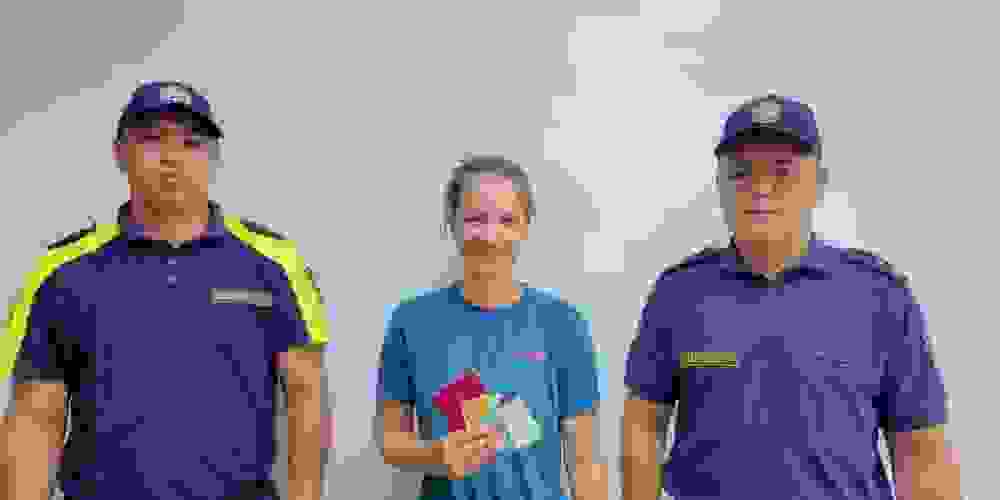 В Нарыне милиция нашла паспорт и деньги туристки из Германии