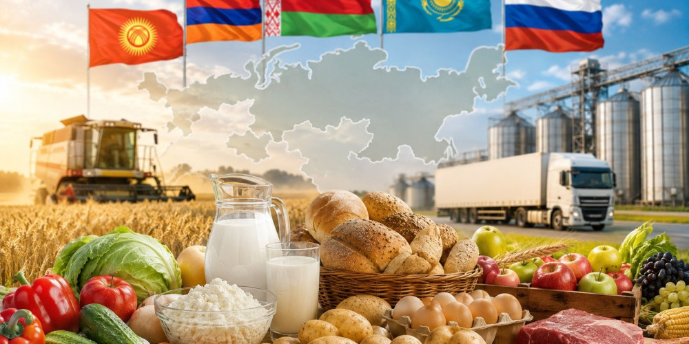ЕАЭС обеспечивает себя основными продуктами питания на 93,5%