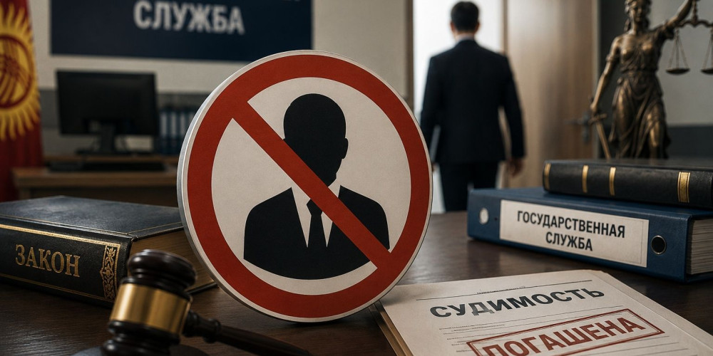 Агентство по делам госслужбы: даже погашенная судимость закрывает путь на государственную службу