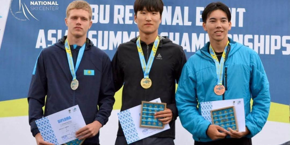 Артур Сапарбеков завоевал бронзовую медаль на чемпионате Азии по летнему биатлону