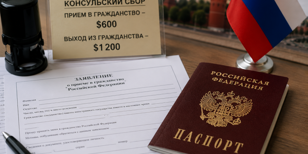 Стать гражданином России стало дороже почти в 10 раз