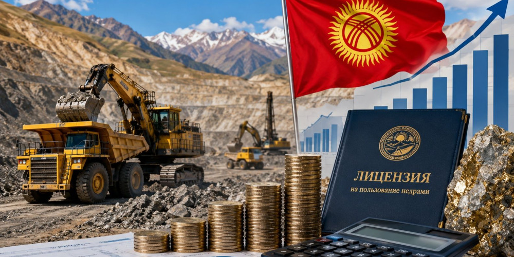Горнодобывающие предприятия Кыргызстана выплатили 46,5 млрд сомов налогов за полгода