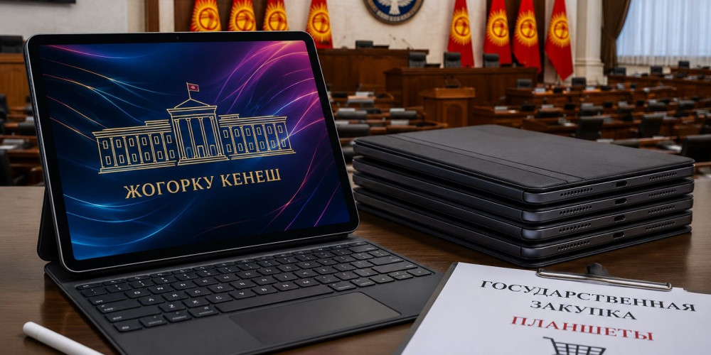 Жогорку Кенеш намерен закупить 30 планшетов почти за 5 млн сомов: объявлен повторный тендер