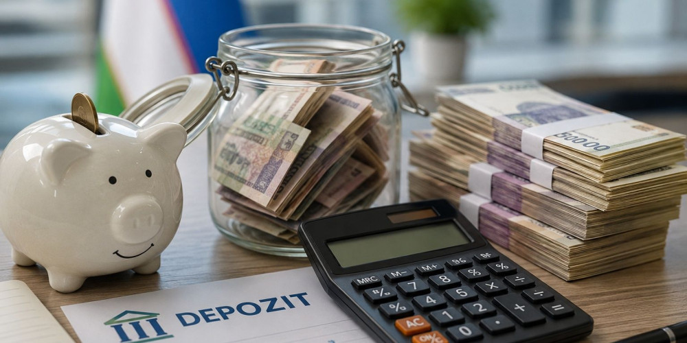В Узбекистане предложили ввести 5-процентный налог на доходы по вкладам