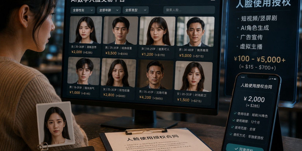 В Китае начали сдавать лица в аренду для ИИ-сериалов – платят до $700