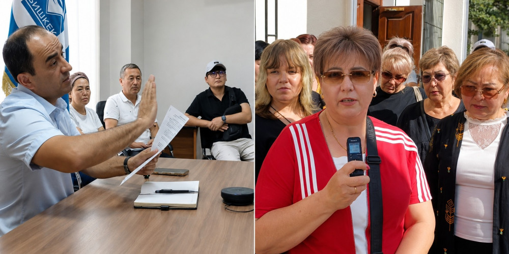 Владельцы павильонов в 12 микрорайоне столицы просят мэрию не демонтировать торговые точки 