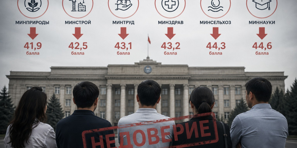 Минприроды, Минстрой и Минтруд получили самые низкие оценки доверия среди министерств