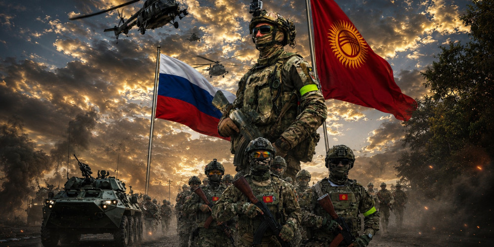 В Кыргызстане начались совместные военные учения «Борбор-2026» с участием России