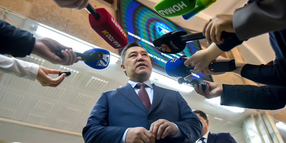 Садыр Жапаров заявил, что пойдет на президентские выборы в 2027 году
