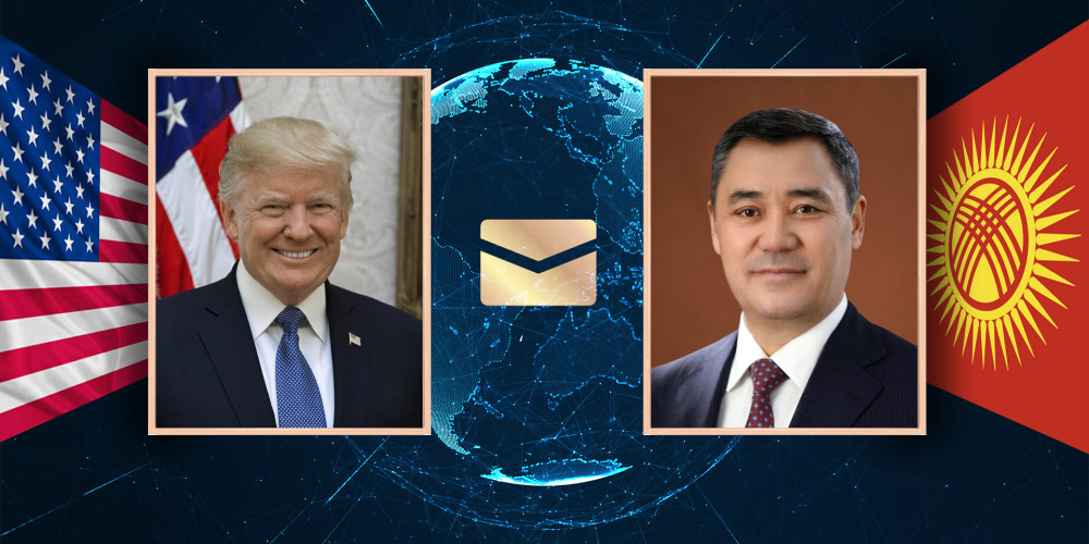 Садыр Жапаров поздравил Дональда Трампа с избранием на должность президента США