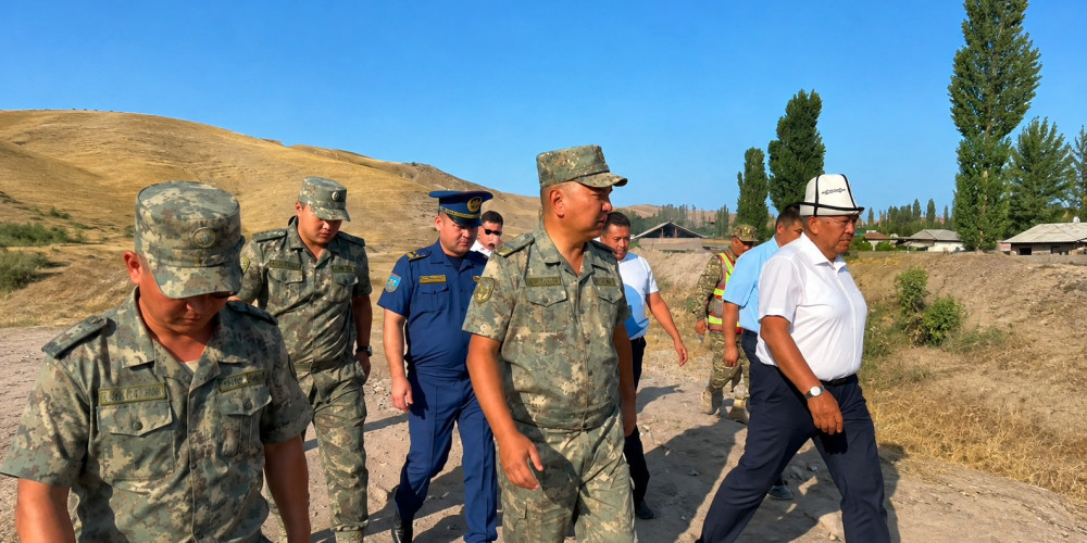 Чүй облусундагы бир катар сел өтүүчү каналдар, дренаждык тутумдар текшерилди