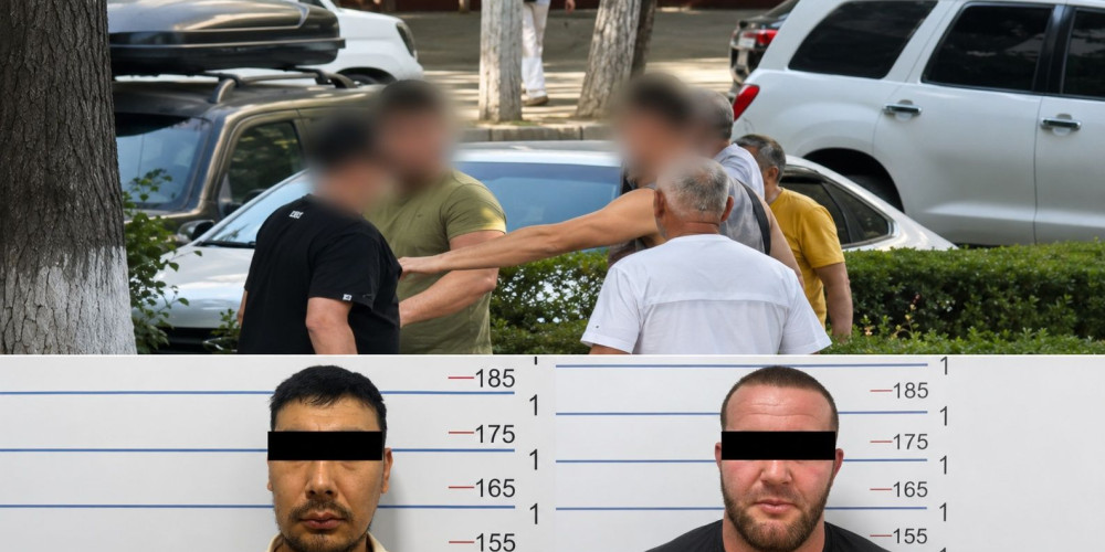 В Бишкеке участников конфликта на Тоголок Молдо доставили в милицию
