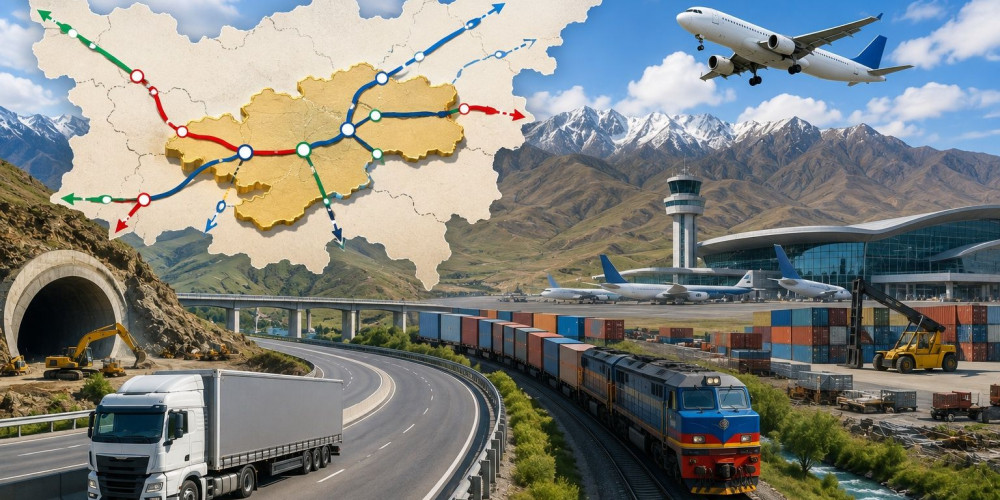 Кыргызстан направит $10,8 млрд на развитие международных транспортных коридоров