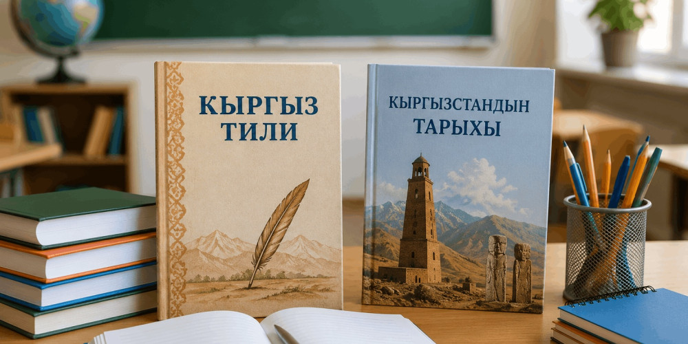 Новые учебники по кыргызскому языку и истории Кыргызстана появятся в 2027 году