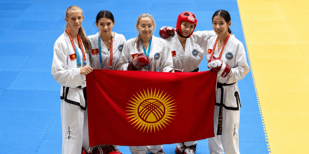 Кыргызстан завоевал 64 личные медали на чемпионате мира по таэквондо ITF в Сеуле