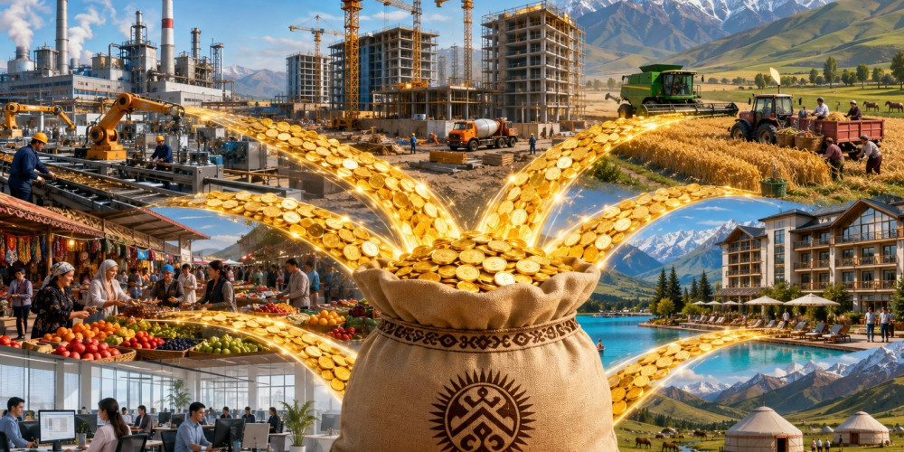 Кыргызстандын бюджетине түшкөн салык кирешелери беш жылда үч эседен ашык өстү