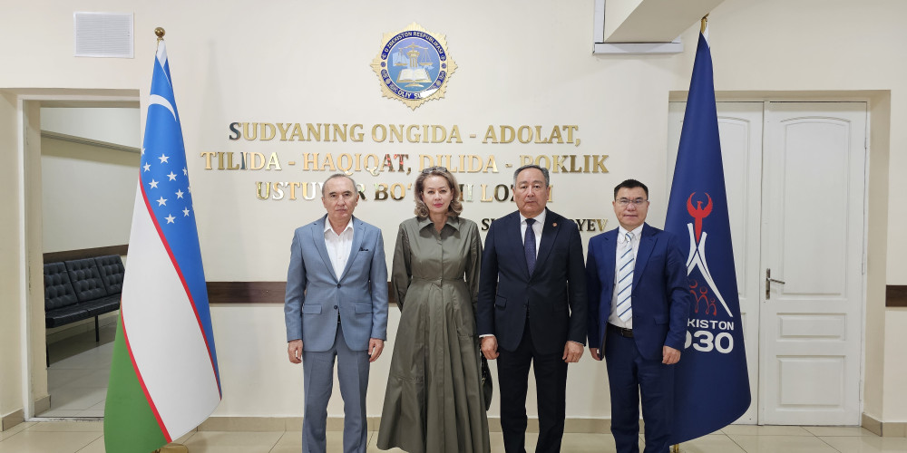 Кыргызстан менен Өзбекстан санариптик сот адилеттиги жаатындагы кызматташтыкты бекемдөөдө