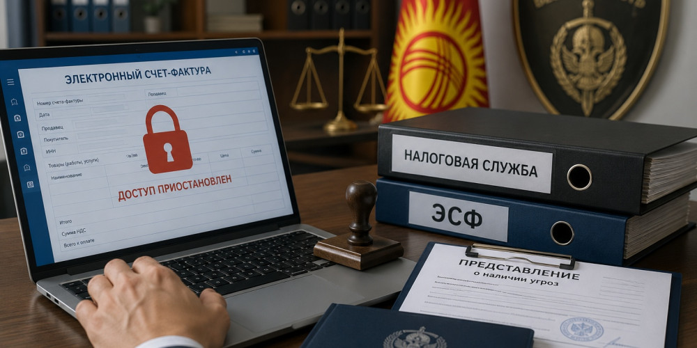В Кыргызстане предлагают блокировать электронные счета-фактуры по представлению правоохранительных органов