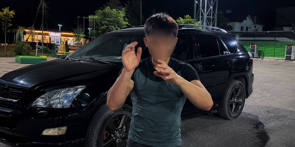 В Манасе задержали 16-летнего водителя за автохулиганство