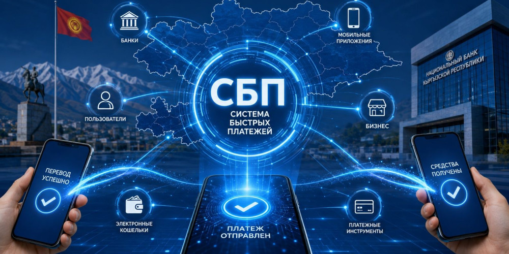 В Кыргызстане хотят запустить единую систему быстрых платежей 24/7